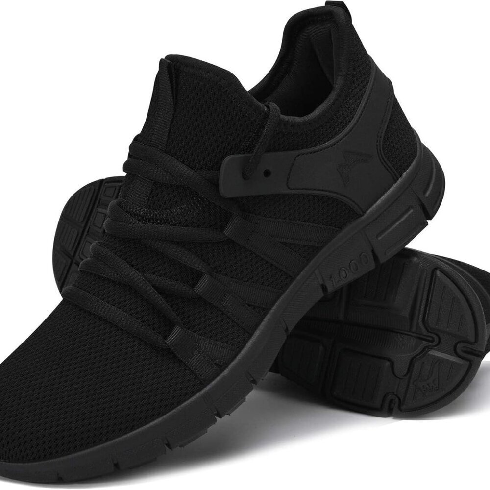 Lightweight Breathable Running Shoes Non Slip MD Sole Gym Walking Sneakers